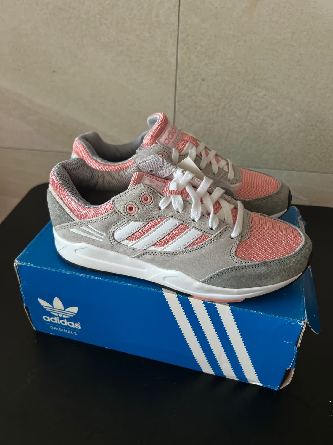 [230mm] [미사용 새제품] 아디다스 테크 슈퍼 EF (핑크/그레이) 상품이미지6