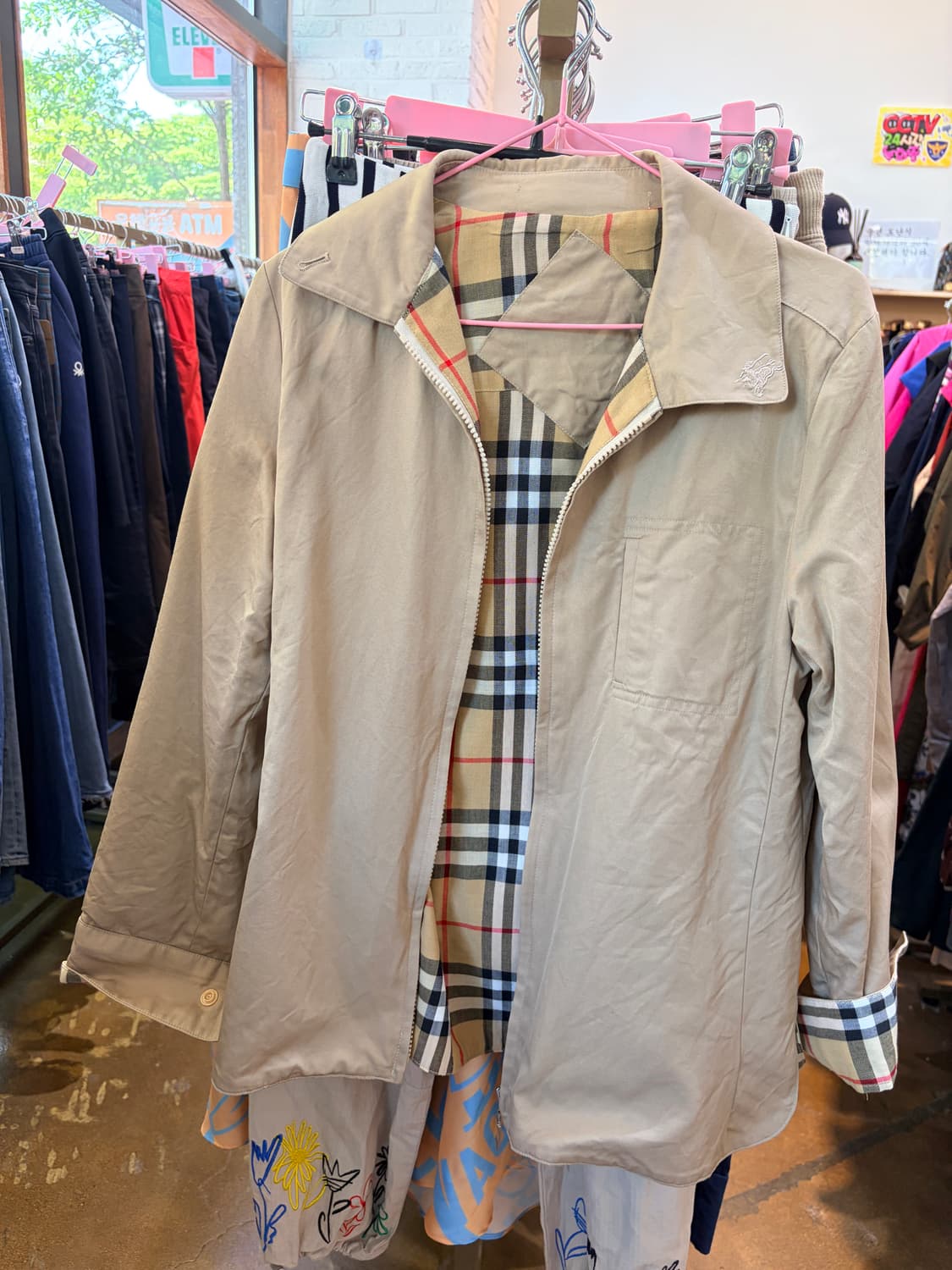 버버리 자켓 상품이미지1