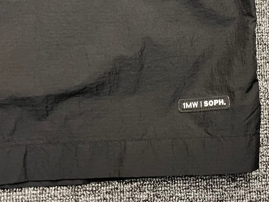 [90] 1MW by SOPH. 블랙 반팔 셔츠 상품이미지6