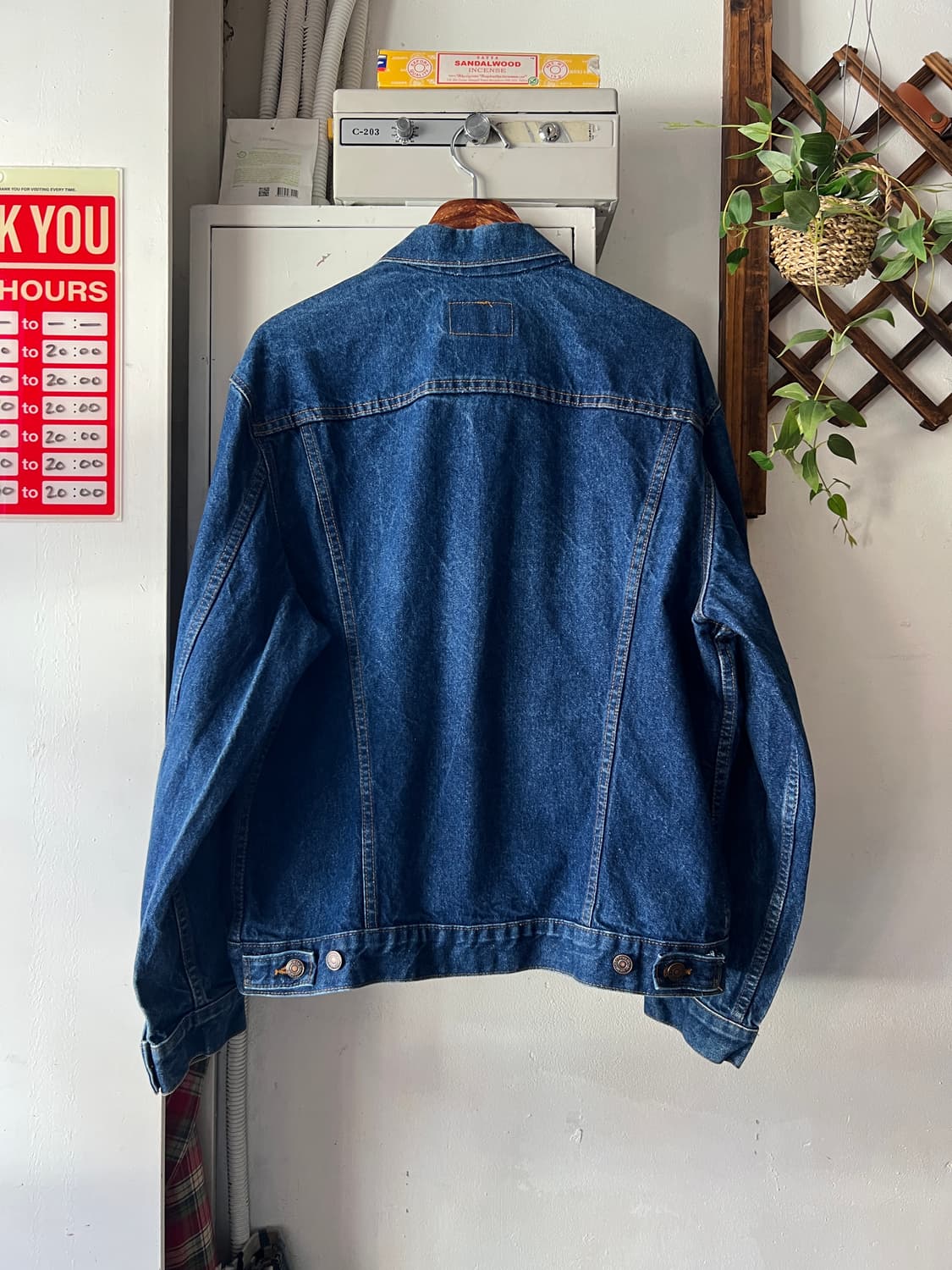[XL]90's 리바이스 USA Made 70506-0216 트러커 자켓 상품이미지9