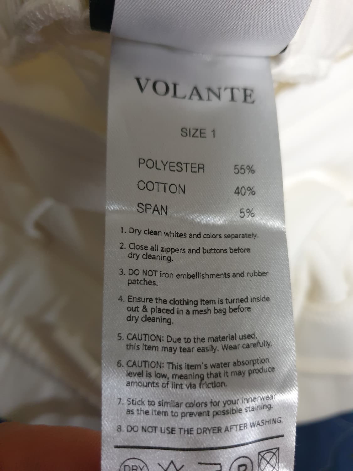 (단종매물) VOLANTE 볼란테 핀턱 트레이닝 팬츠 (1사이즈) 상품이미지7