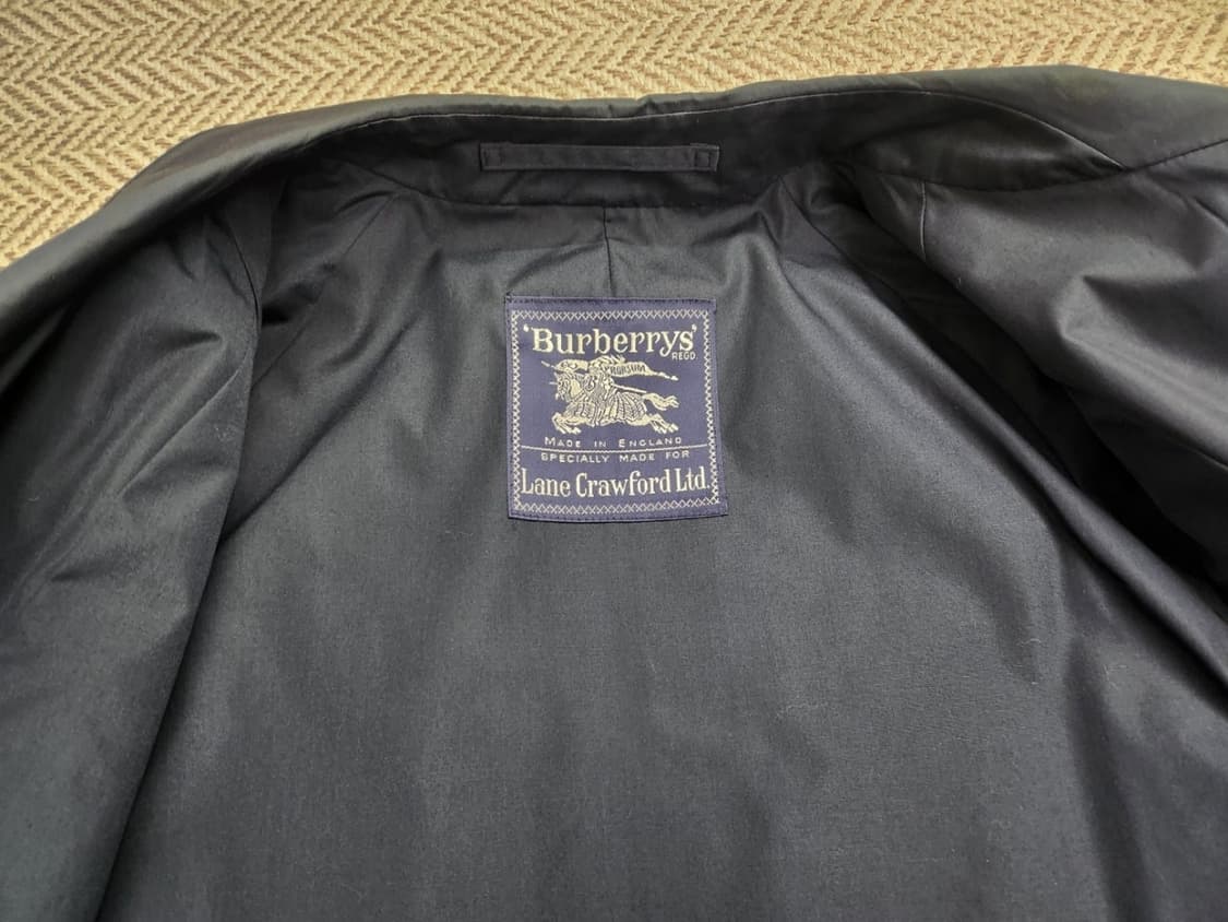 버버리 싱글 코트 상품이미지6