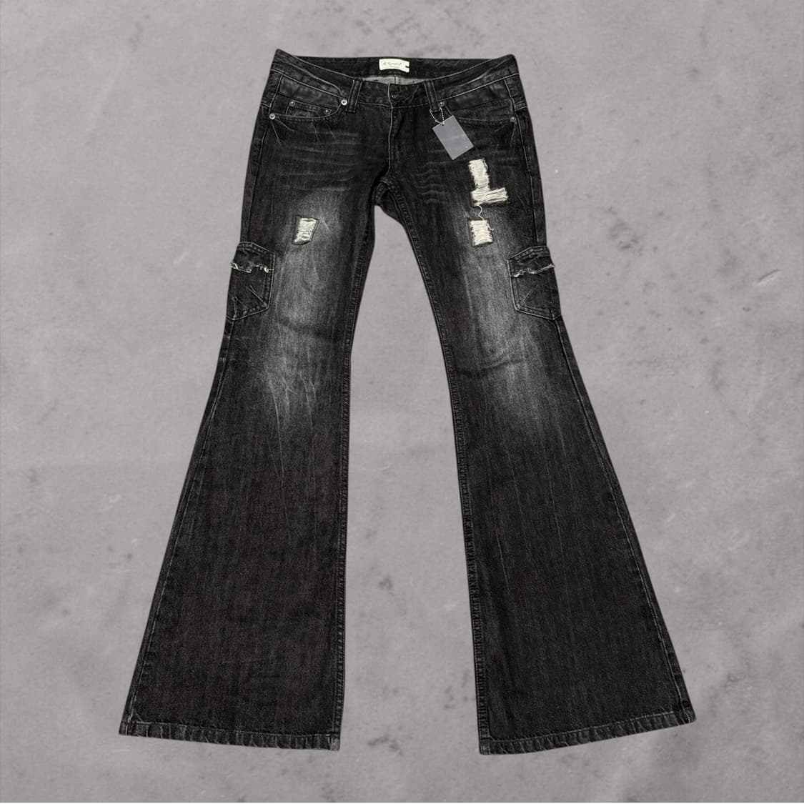 aesynctx SCAR BOOT CUT PANTS 상품이미지1