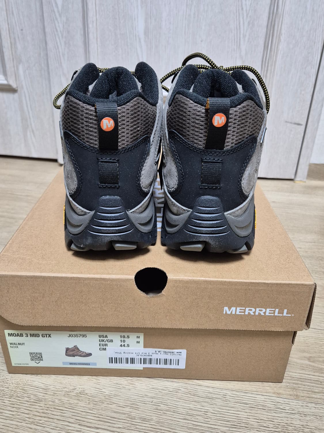 [택달린새상품] 머렐 moab3 모압3 고어텍스 GTX 월넛 285사이즈 상품이미지4