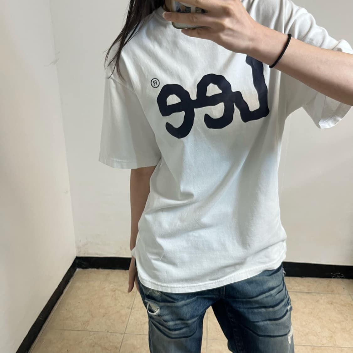 Lee White T-Shirt  상품이미지2