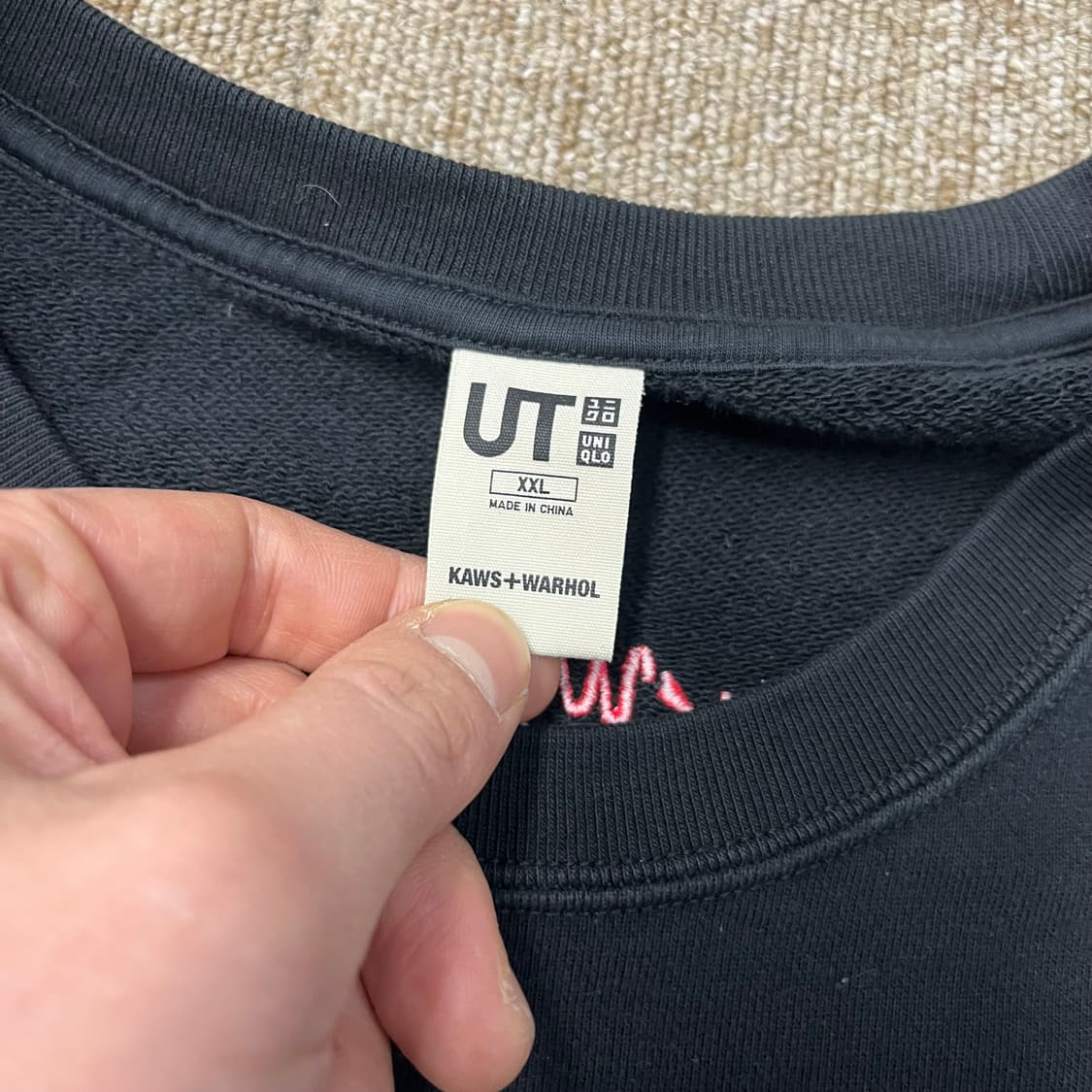유니클로 x 카우스 x 워홀 콜라보  맨투맨 상품이미지5