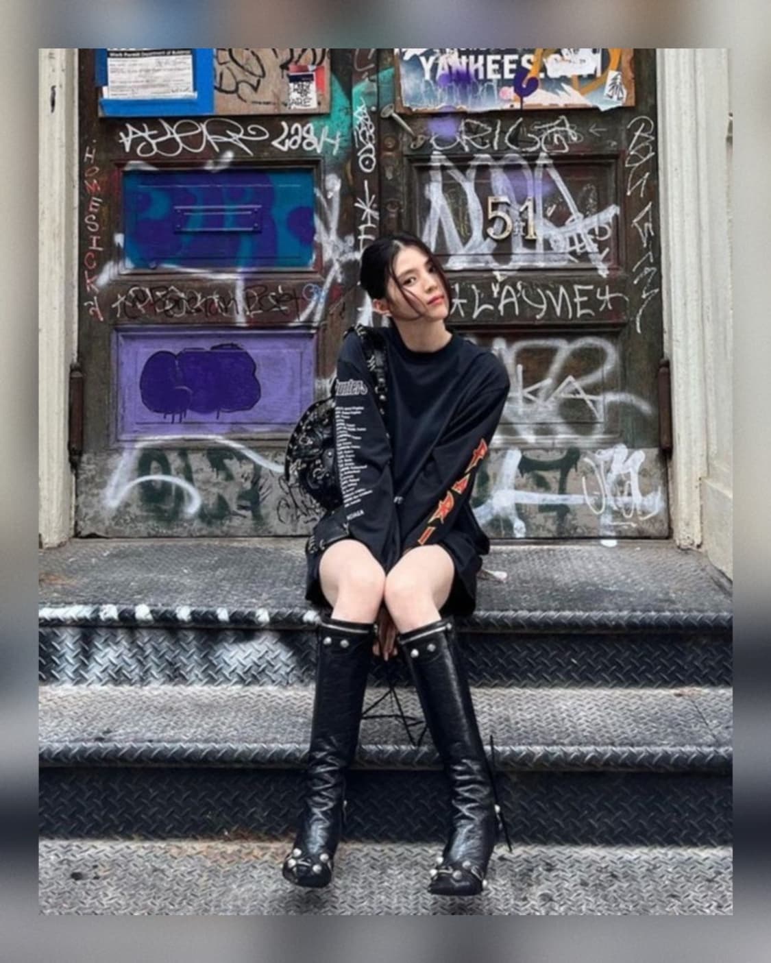 정품 발렌시아가 한소희 르카골 버킷백 상품이미지2