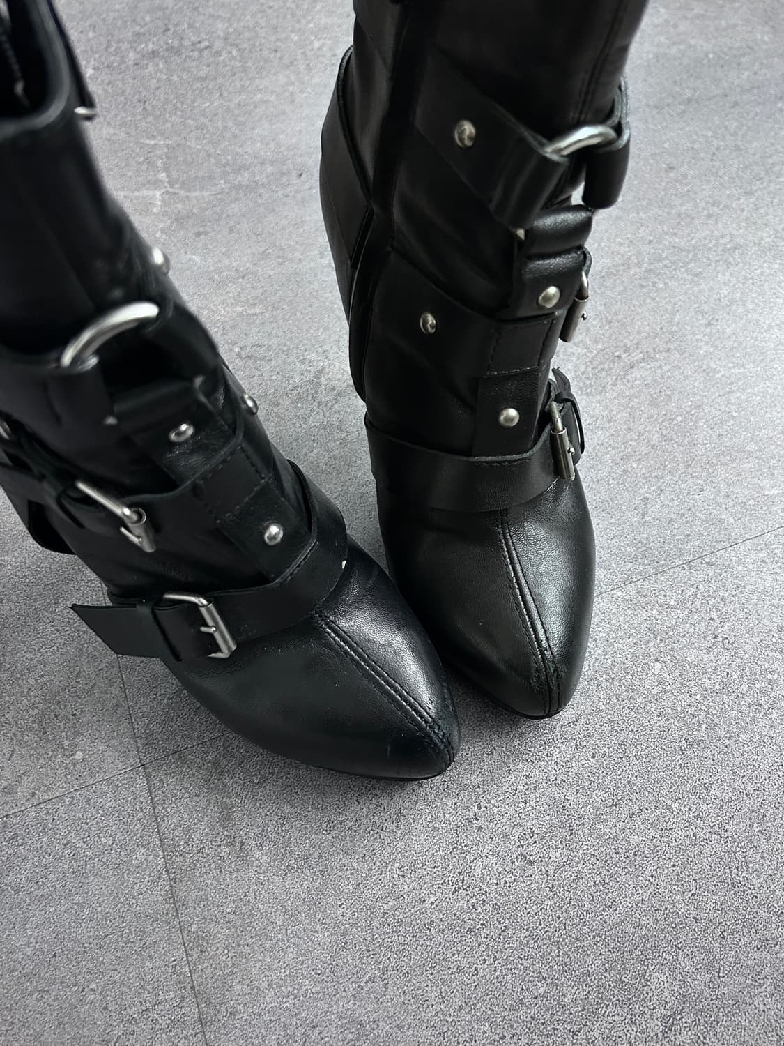 쥬세페 자노티 멀티 하네스 앵클 부츠 상품이미지2