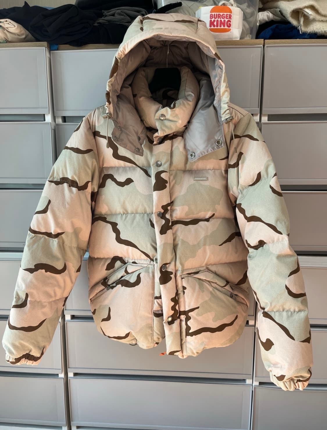 [m] 디스이즈네버댓 카모 패딩 팝니다 상품이미지7