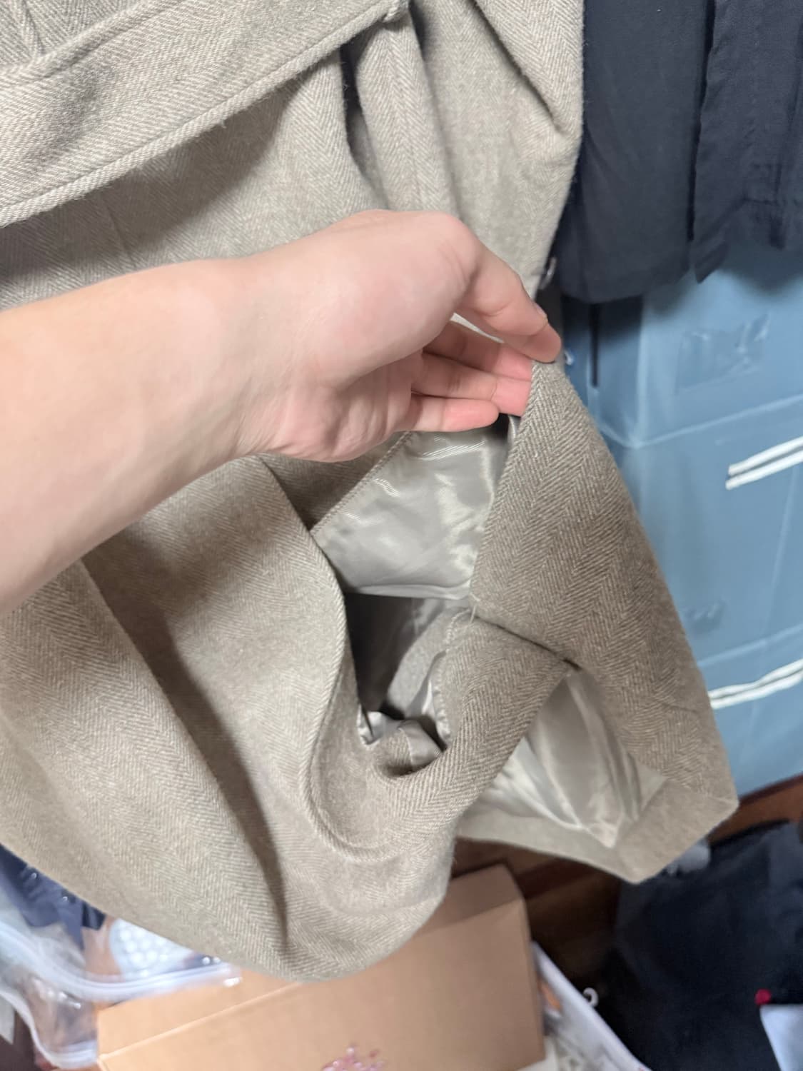 노이어 발마칸 코트 48 새제품 상품이미지4