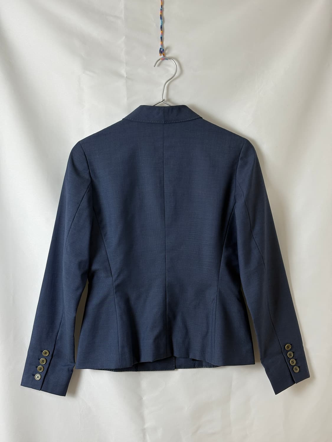 워시드 네이비 스티치 자켓 상품이미지10