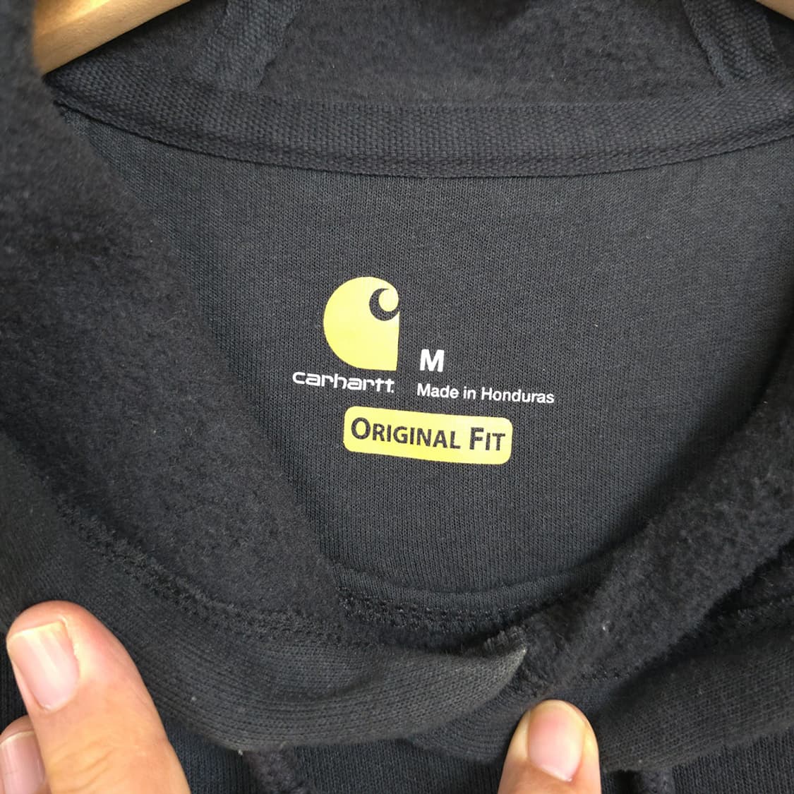 남성용 칼하트 Carhartt k288 암프린팅 후드 티 블랙 M 상품이미지7