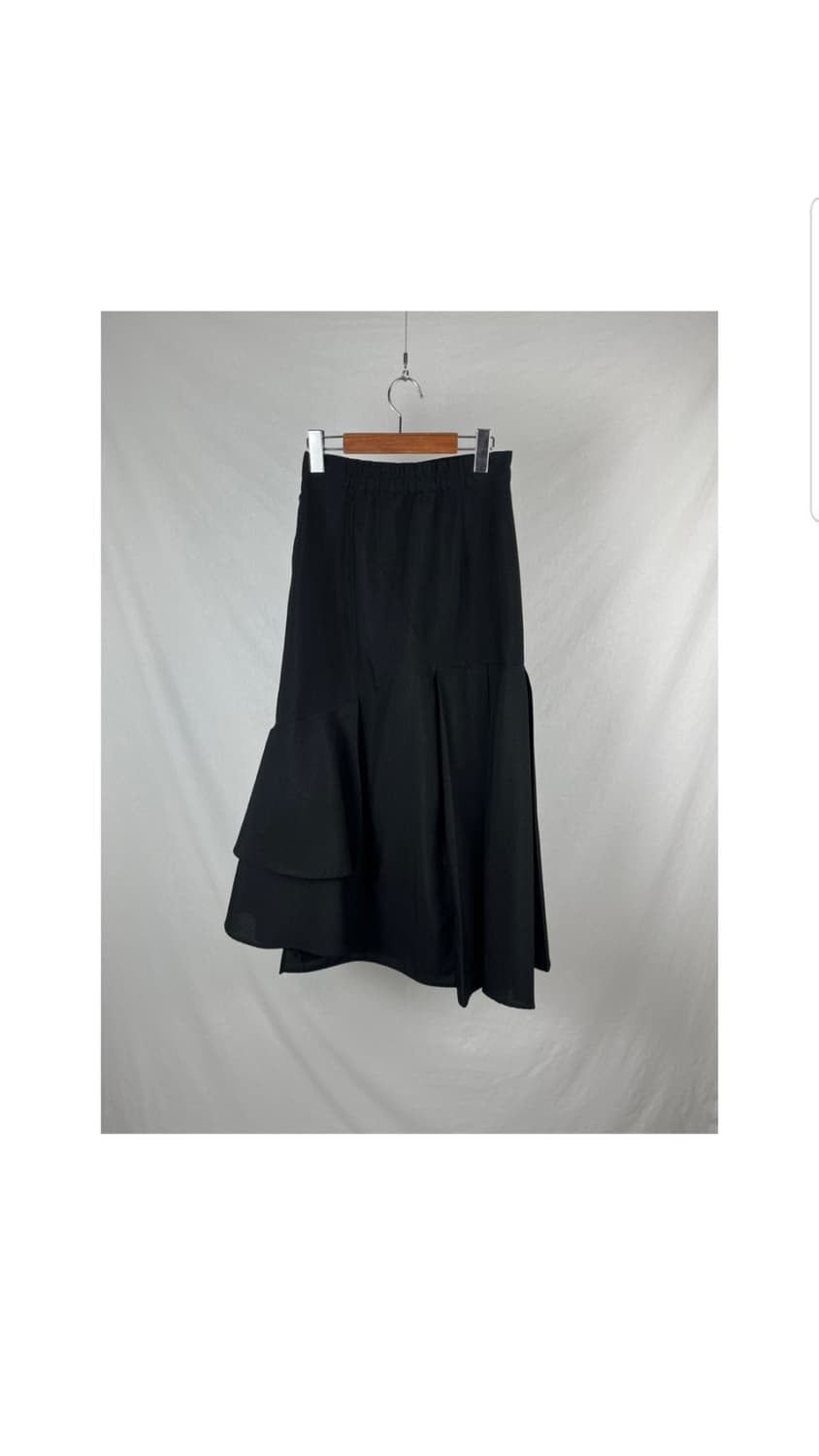 Vintage 절개 디테일 롱스커트 상품이미지1