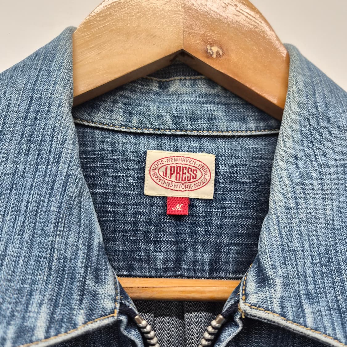 제이프레스 데님 집업 자켓 남성 M 상품이미지4