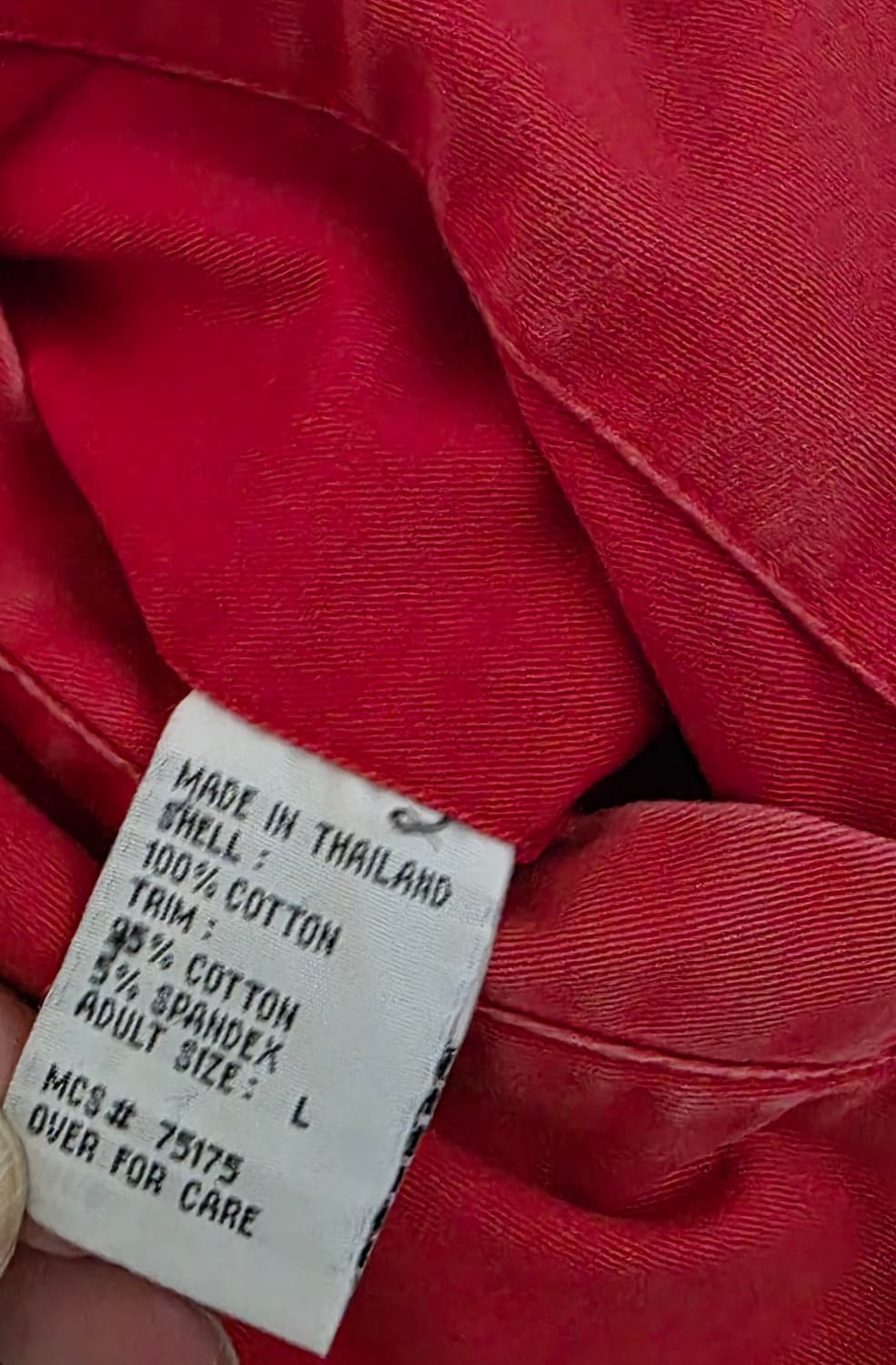 [L] 90s 빈티지 말보로 리버시블 봄버 자켓 블랙/레드 썬페이드 상품이미지10