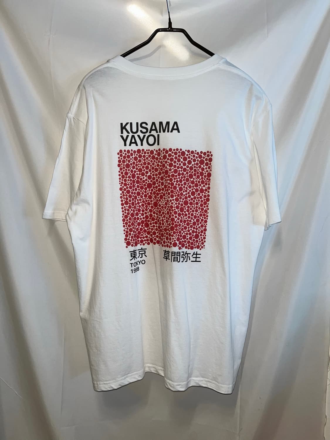 Kusama Yayoi 쿠사마 야요이 1998년도 도트 아트 반팔 티셔츠 상품이미지3