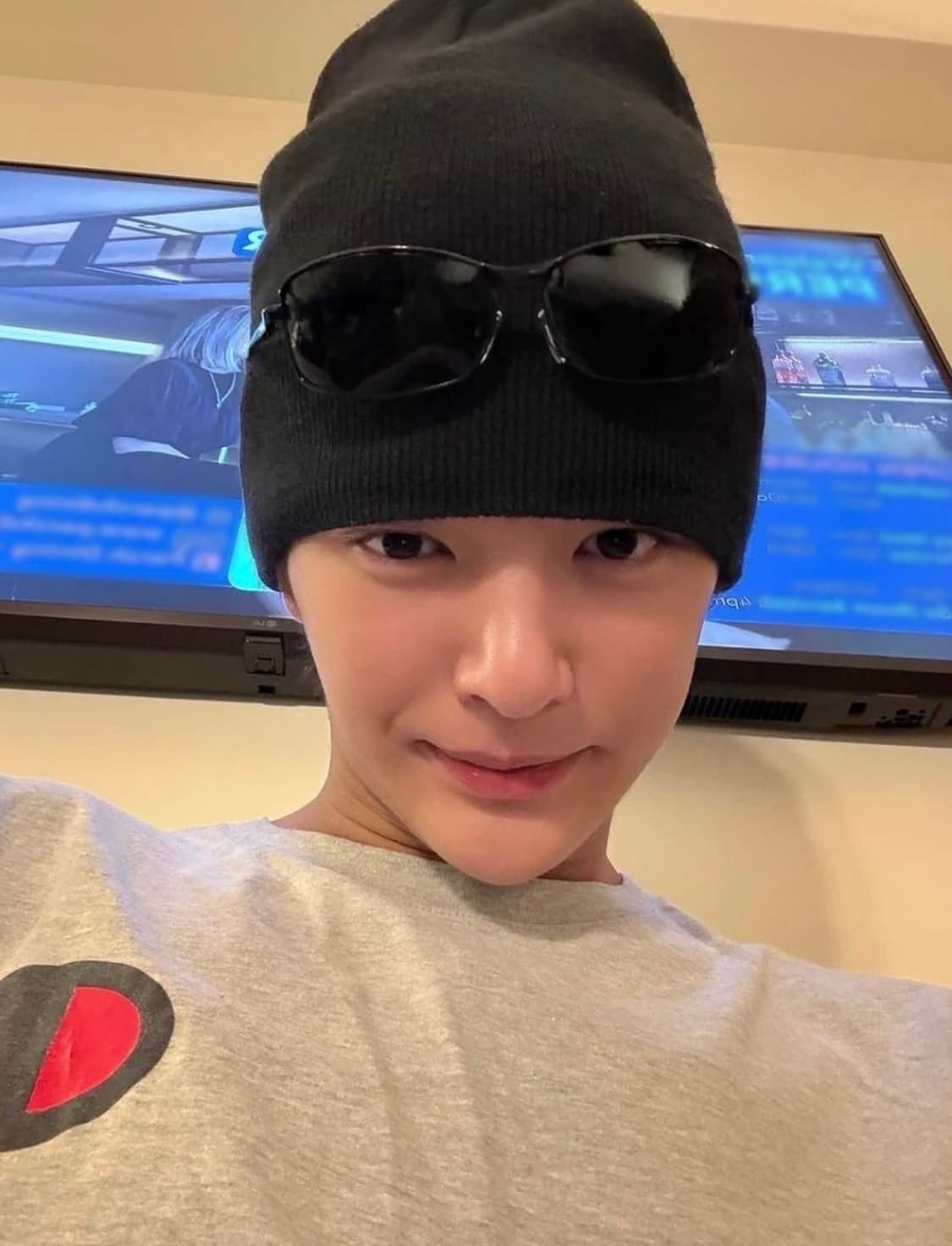 코르티스 건호 블랙 비니 상품이미지1