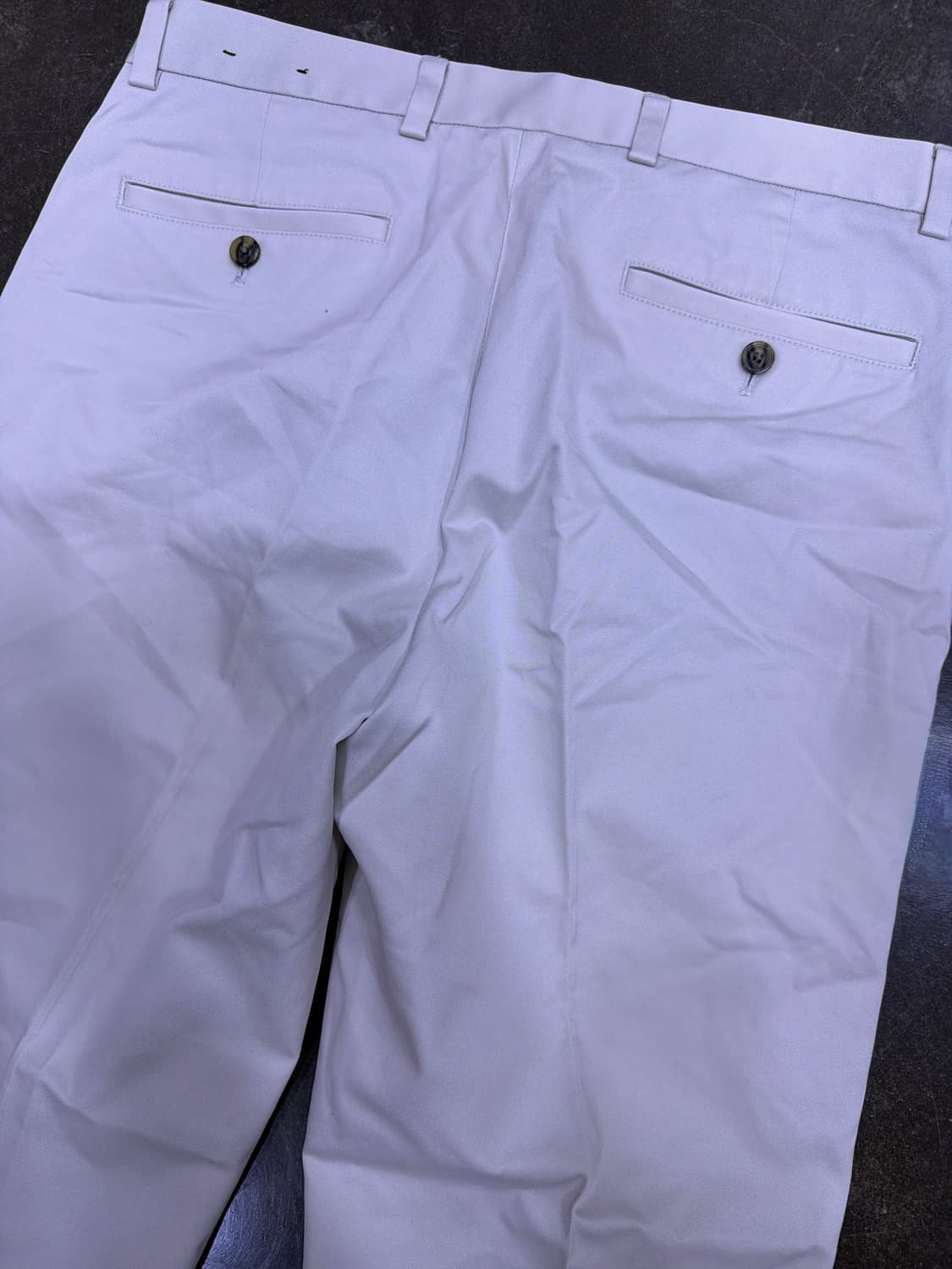 브룩스브라더스 어드밴티지 치노 밀라노핏 팬츠 크림 32 상품이미지6