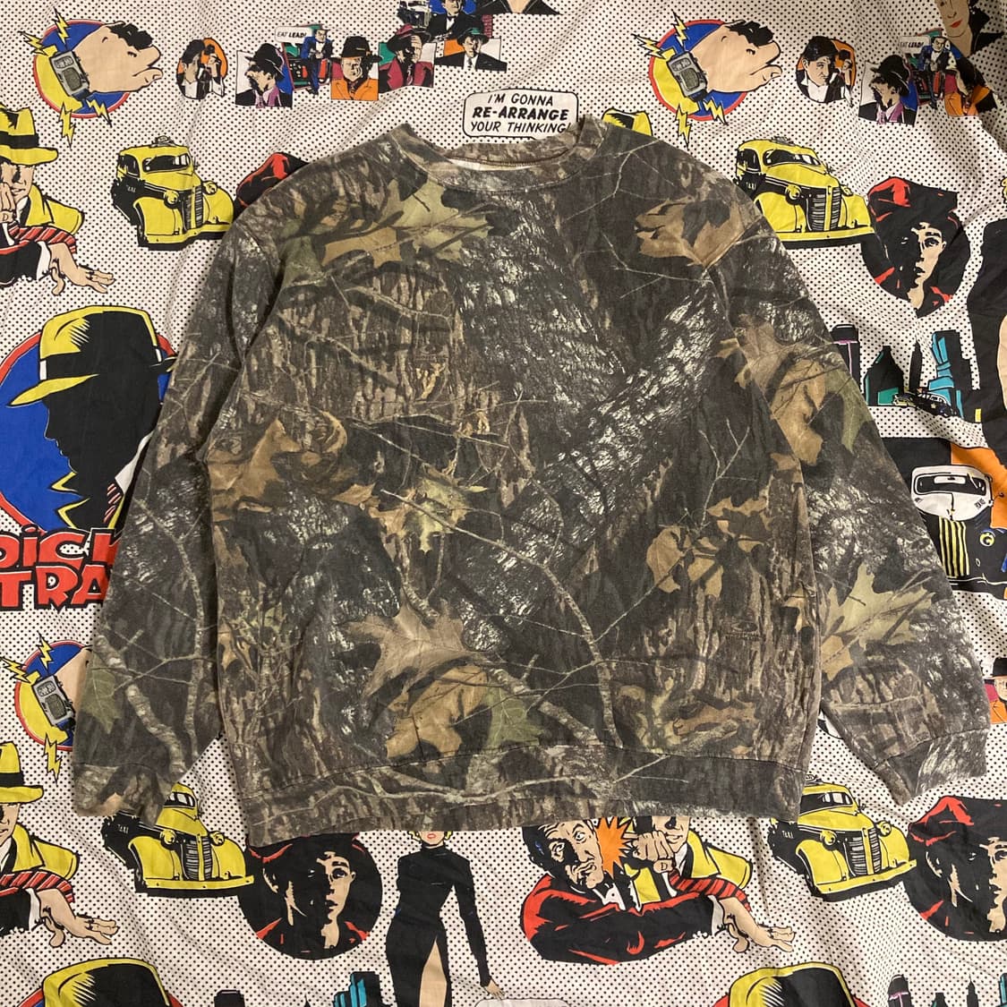 90s USA 미국 빈티지 리얼트리 스웻셔츠 맨투맨 상품이미지1