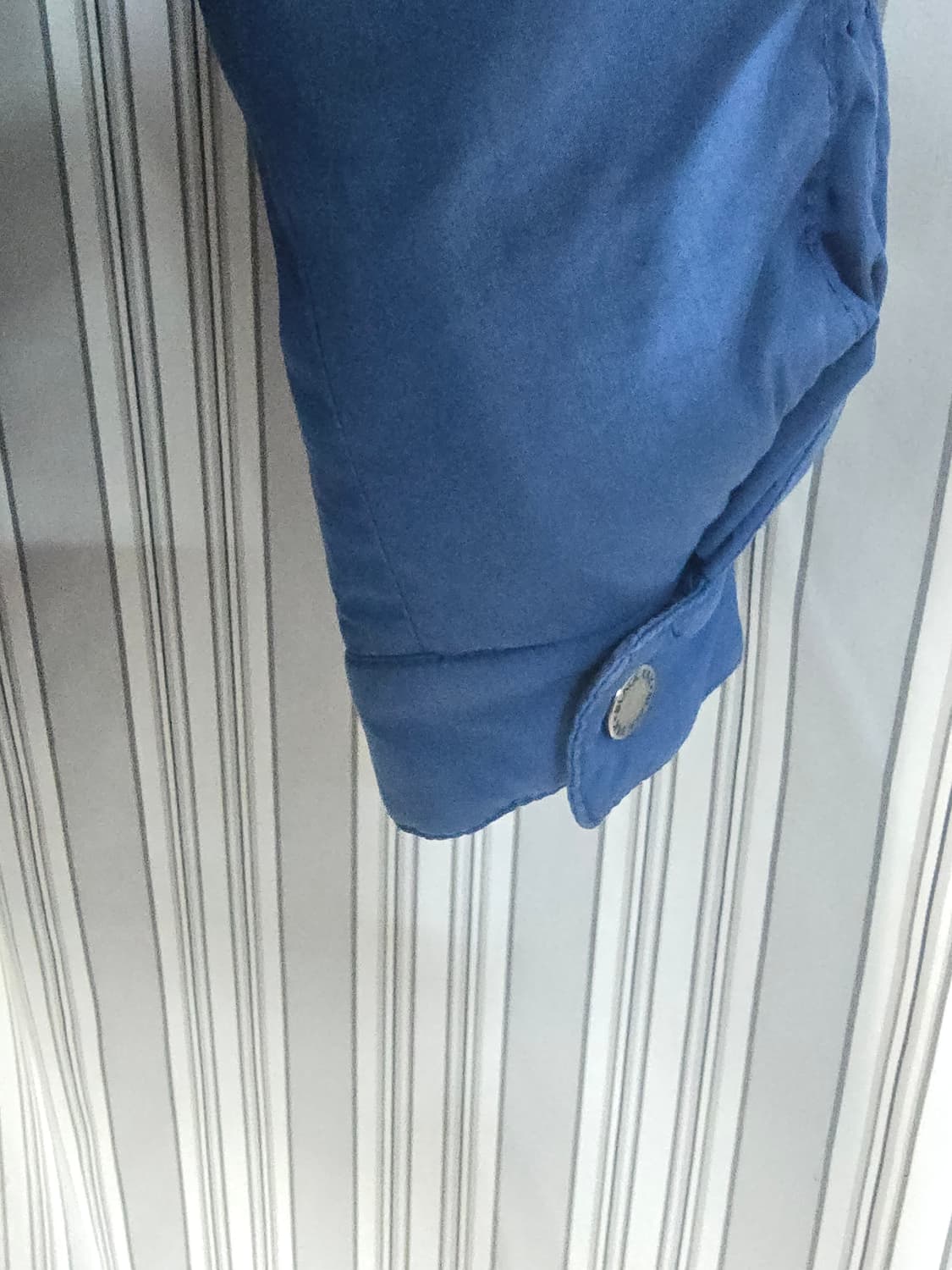 (110) 블랙야크 남성 블루 퍼 후드 구스다운 패딩 점퍼 상품이미지5