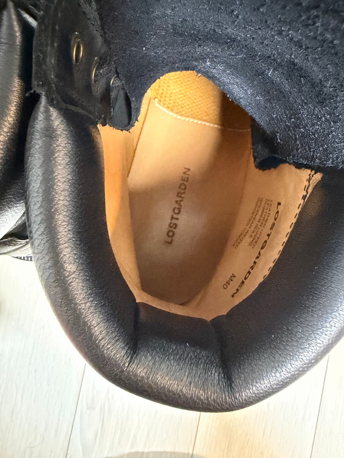 로스트가든 부츠 팔아요 상품이미지3