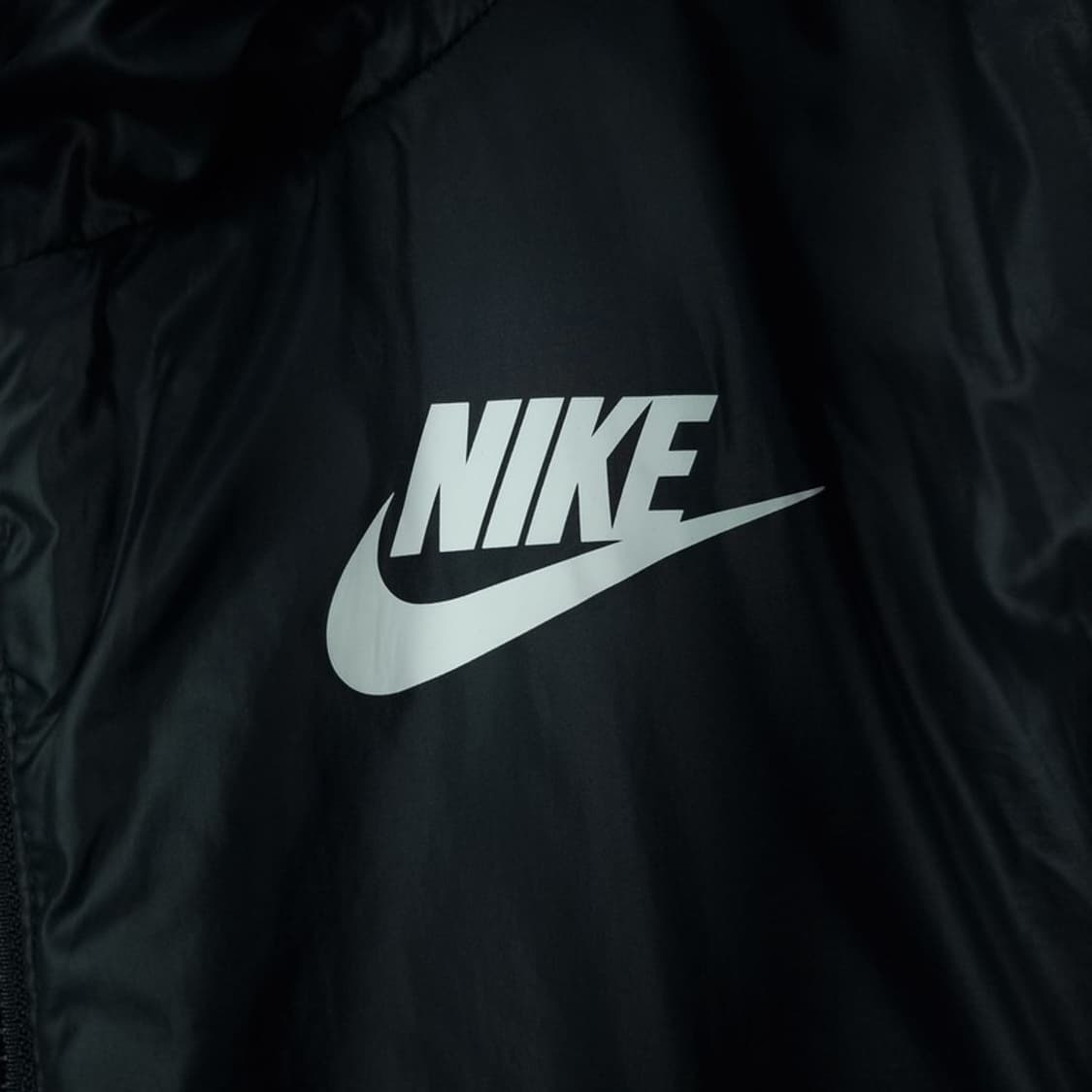 [나이키] 리버시블 양면 빅로고 롱 패딩 블랙 M16880 상품이미지7