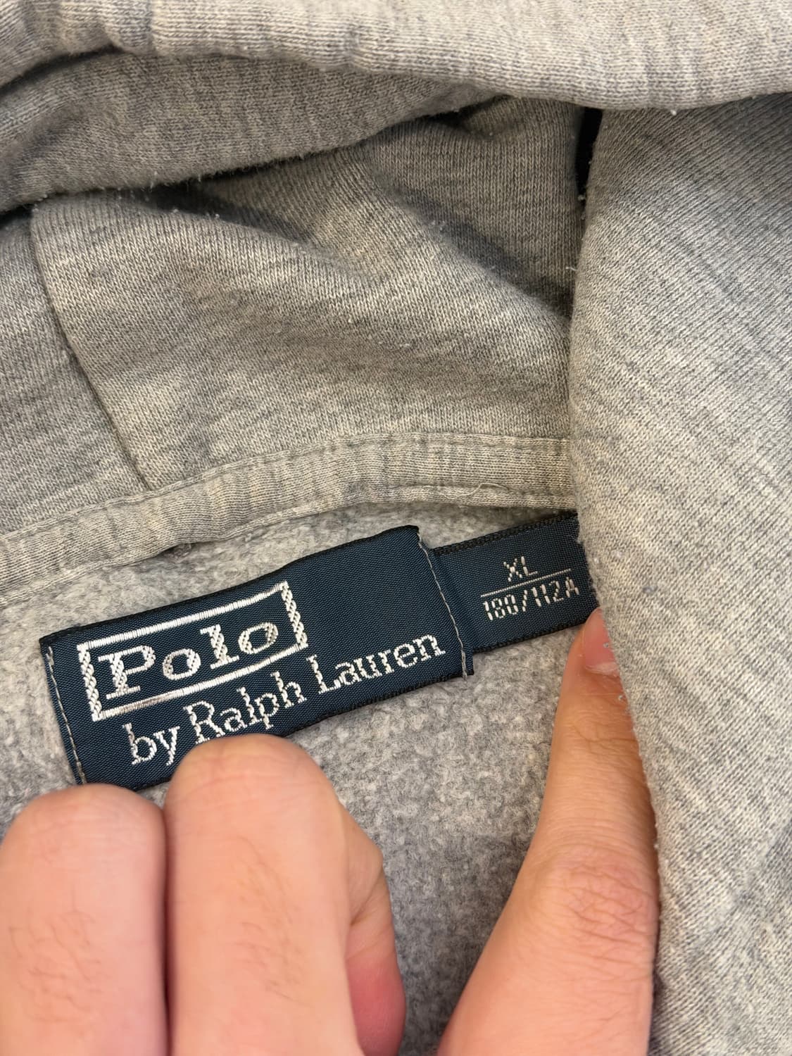 대장급 폴로 랄프로렌 빅포니 치프키프 후드티 그레이 상품이미지4