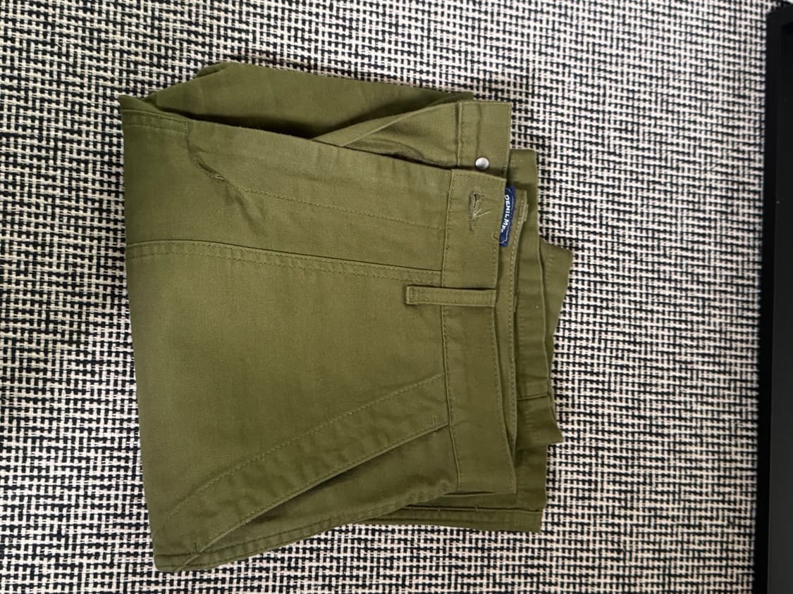 데밀 LOT035 퍼티그 데일리 트라우저 올리브 상품이미지3