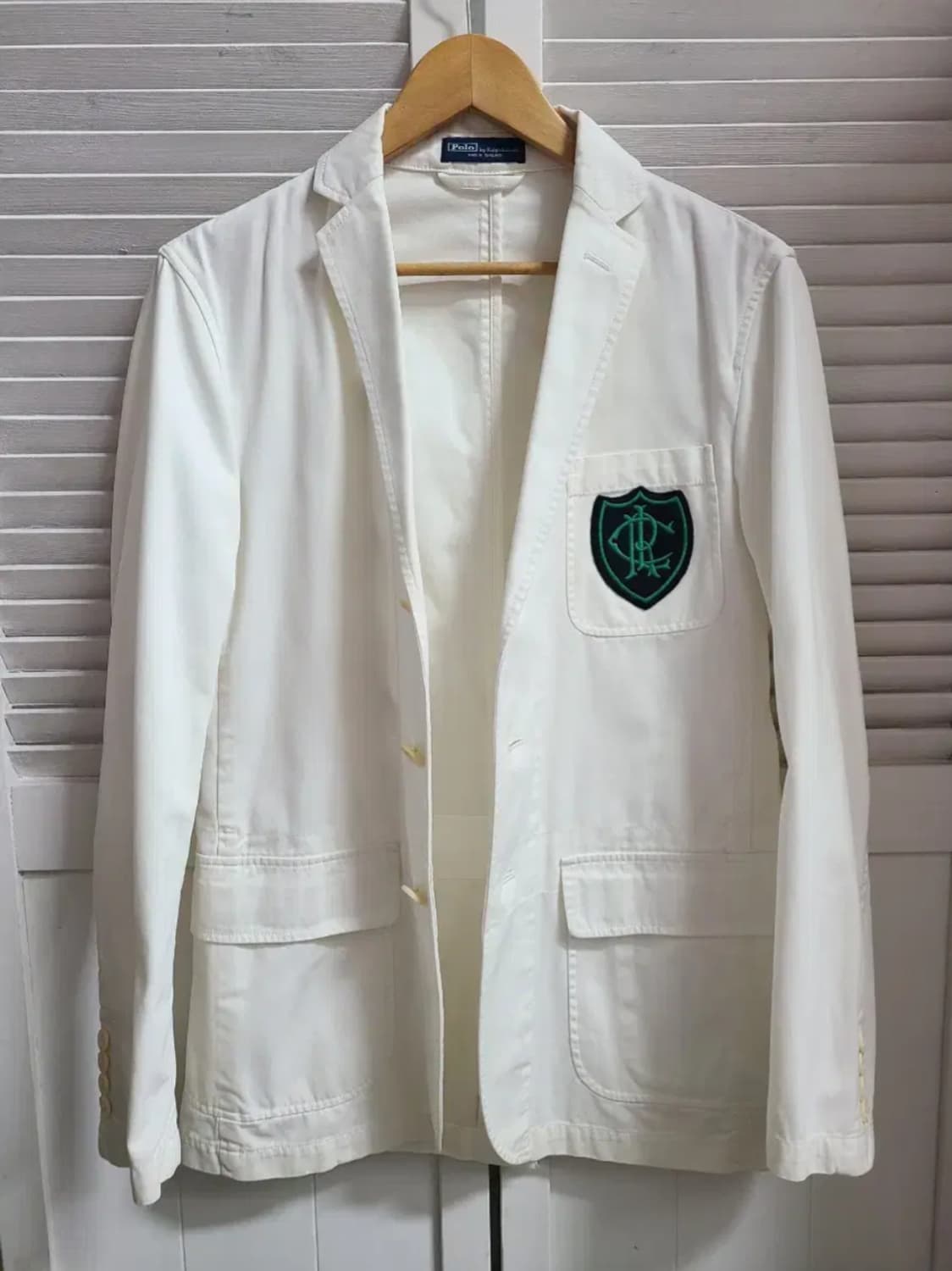 폴로 랄프로렌 화이트 블레이저 자켓 상품이미지2