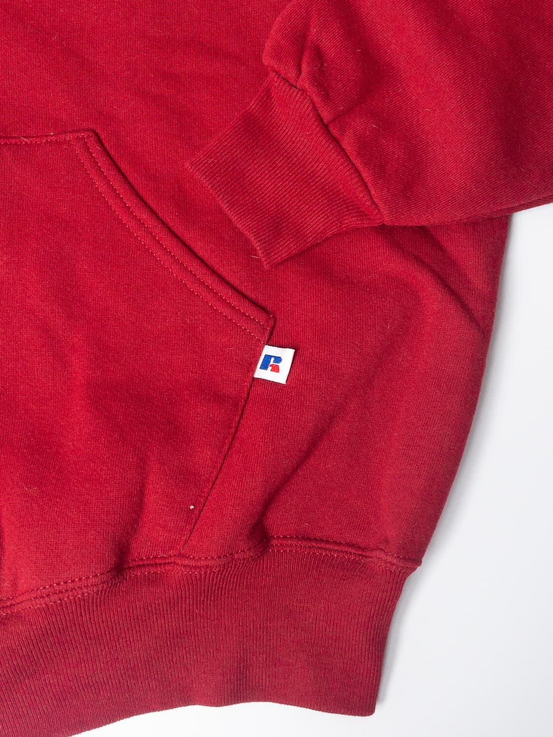 90s Russell Blank Hoodie Full Zip USA 상품이미지3