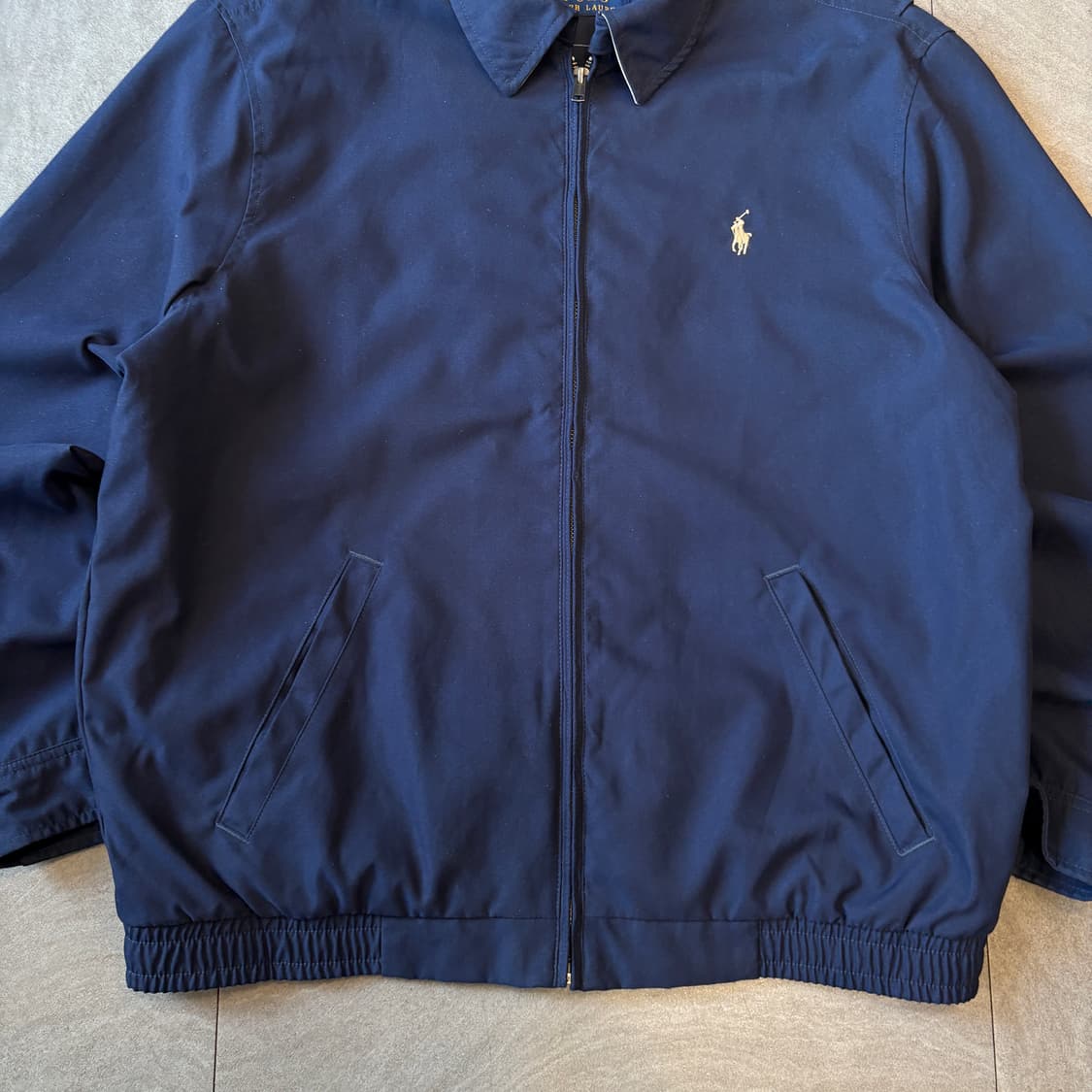 폴로 최신라벨 네이비 바이 스윙 자켓 상품이미지5