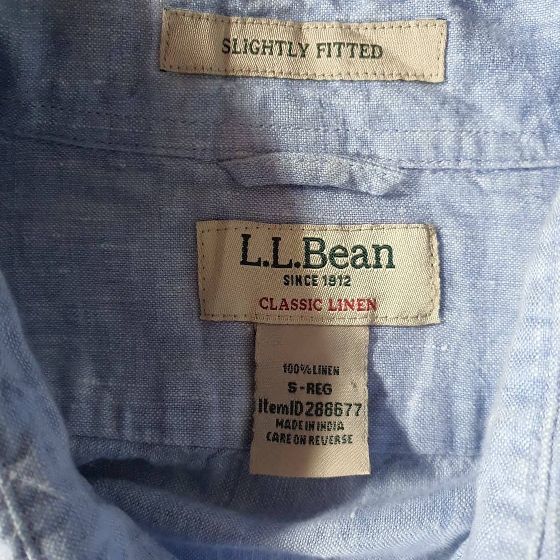 L.L Bean 클래식 린넨 셔츠  no.59 상품이미지4