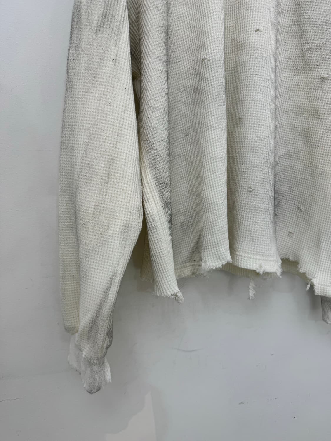 빈티지 와플 긴팔 상품이미지4