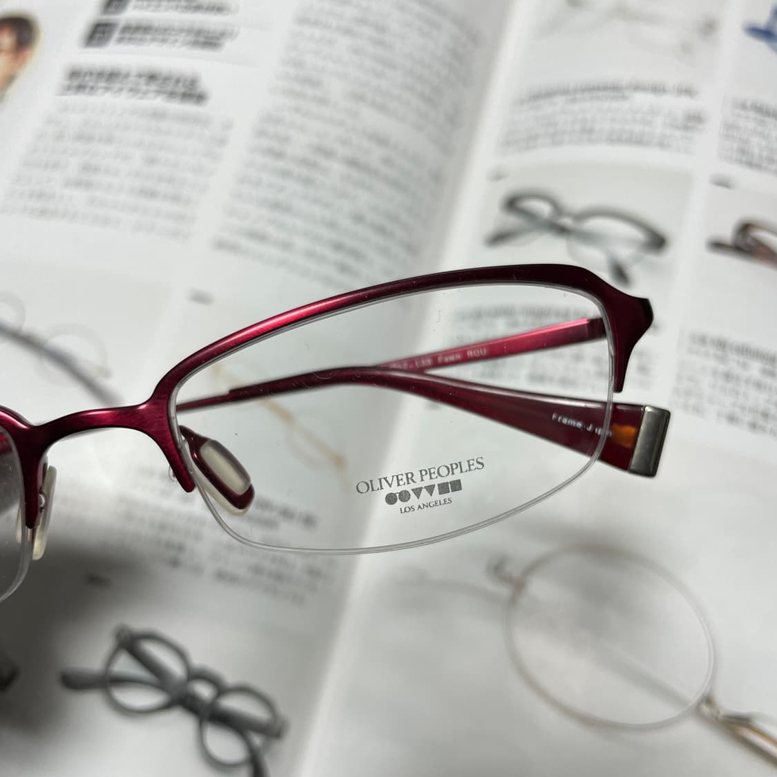 OLIVER PEOPLES 올리버피플스 티타늄 안경 상품이미지2