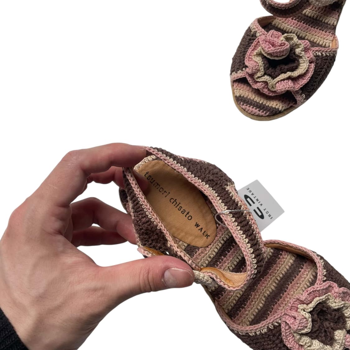 Tsumori chisato 플라워 니트 슈즈(230) 상품이미지5