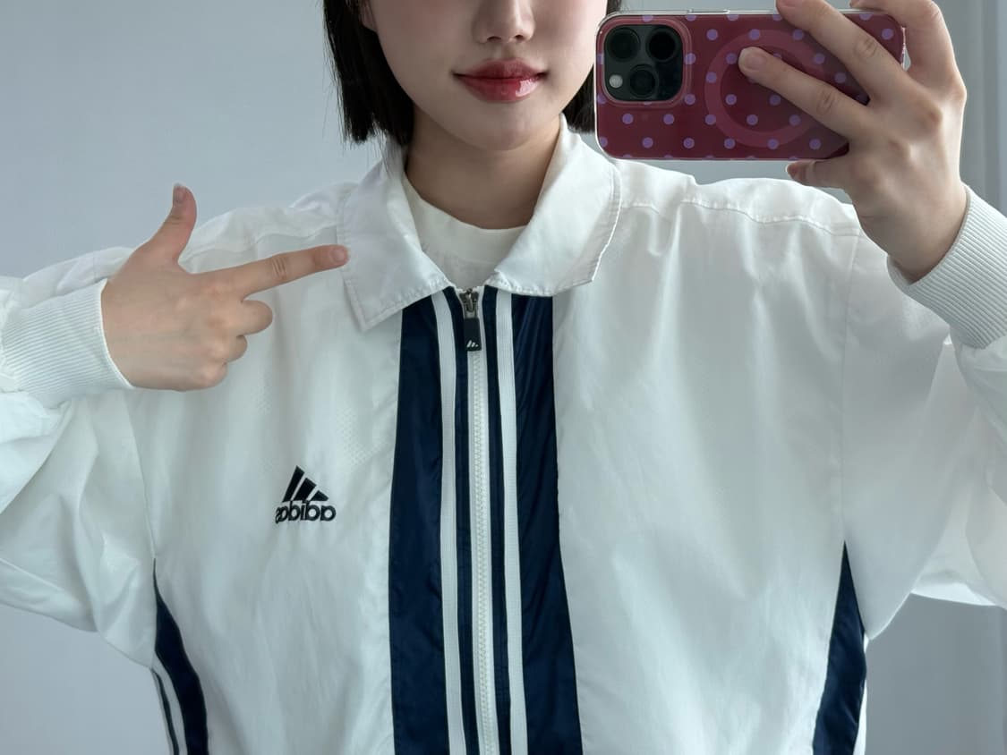 아디다스 일본 올드스쿨 바람막이 상품이미지3