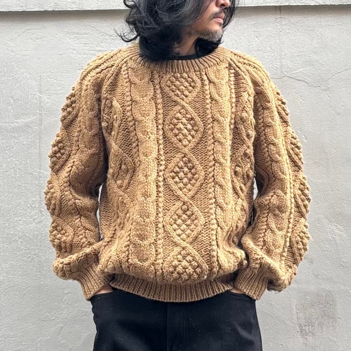 미국 Fall River Knitting Mills 울 스웨터 상품이미지8