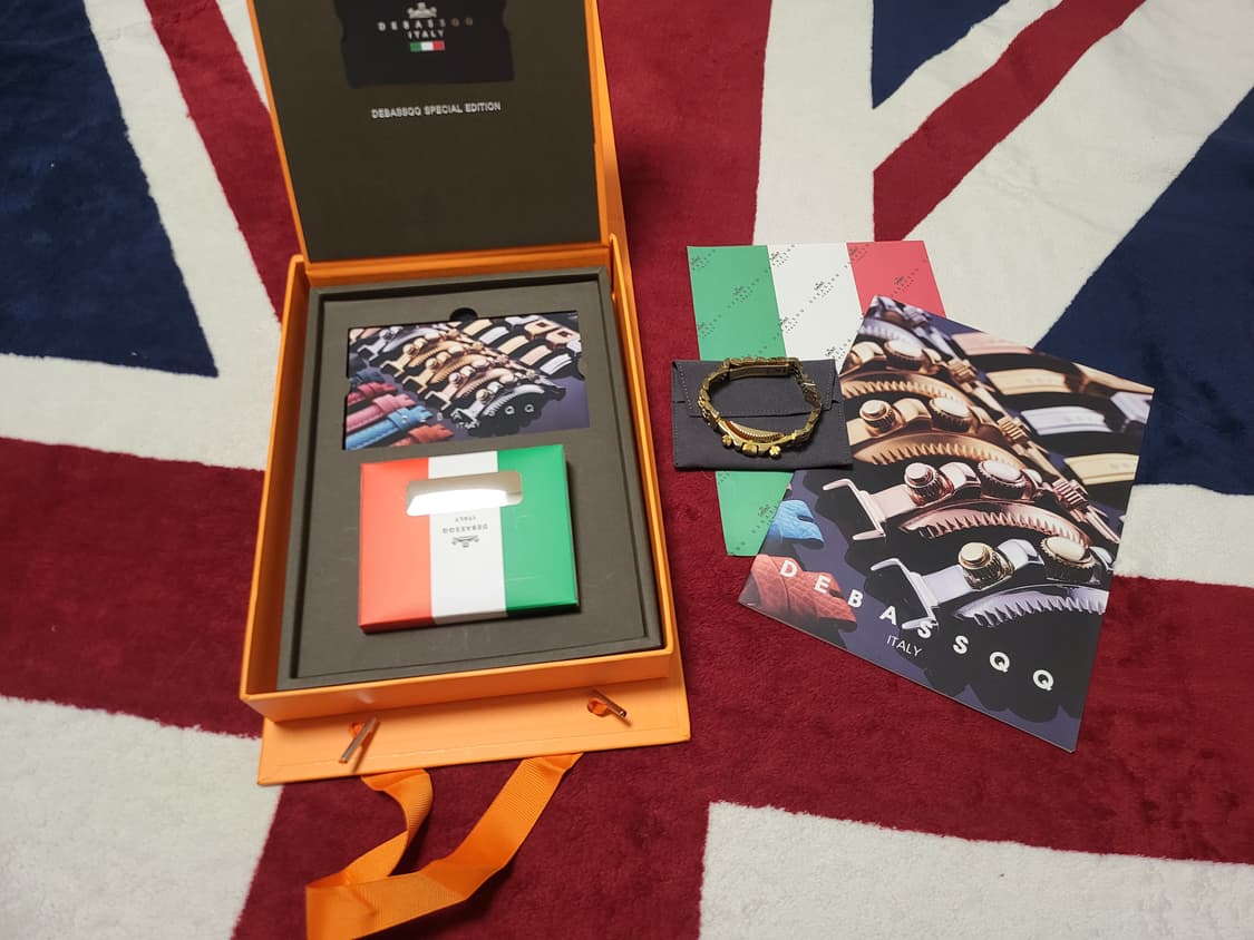 드바스크 파이브 금장 팔찌 상품이미지3