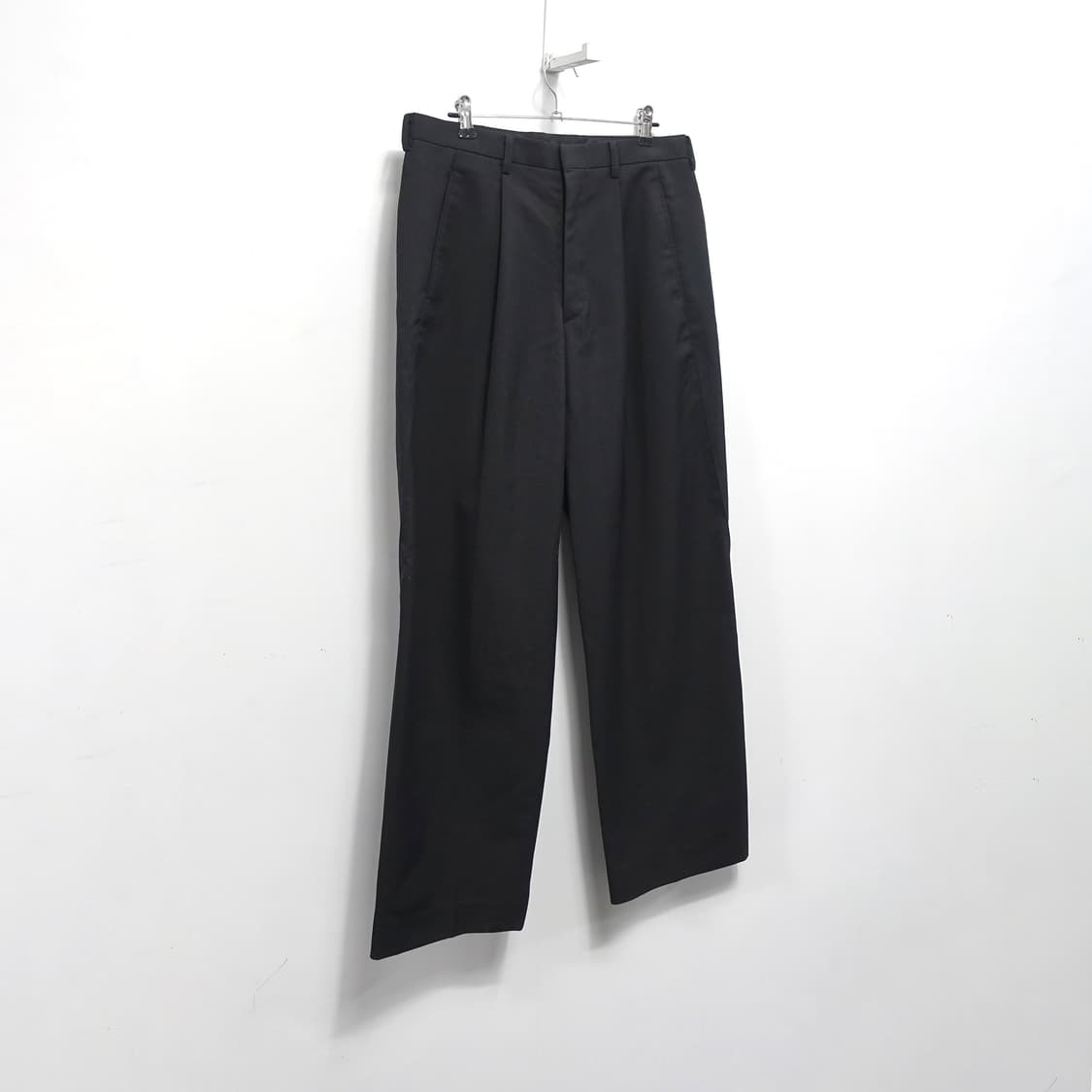 [M]WINDER 윈더 사선절개 울 팬츠 상품이미지2