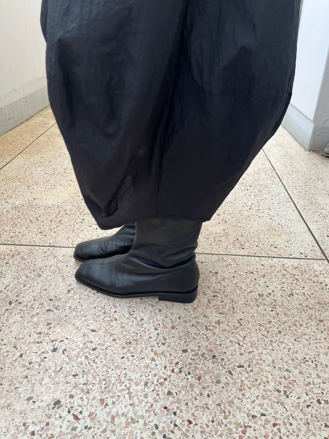 앵클 부츠 블랙 235 상품이미지2