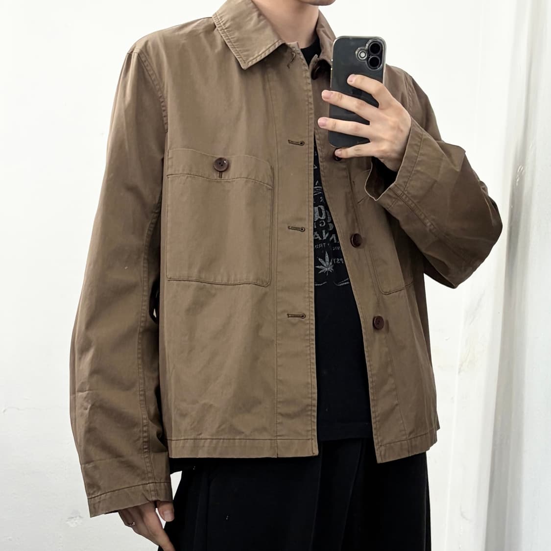 르메르 밀리터리 오버 셔츠 자켓 상품이미지2