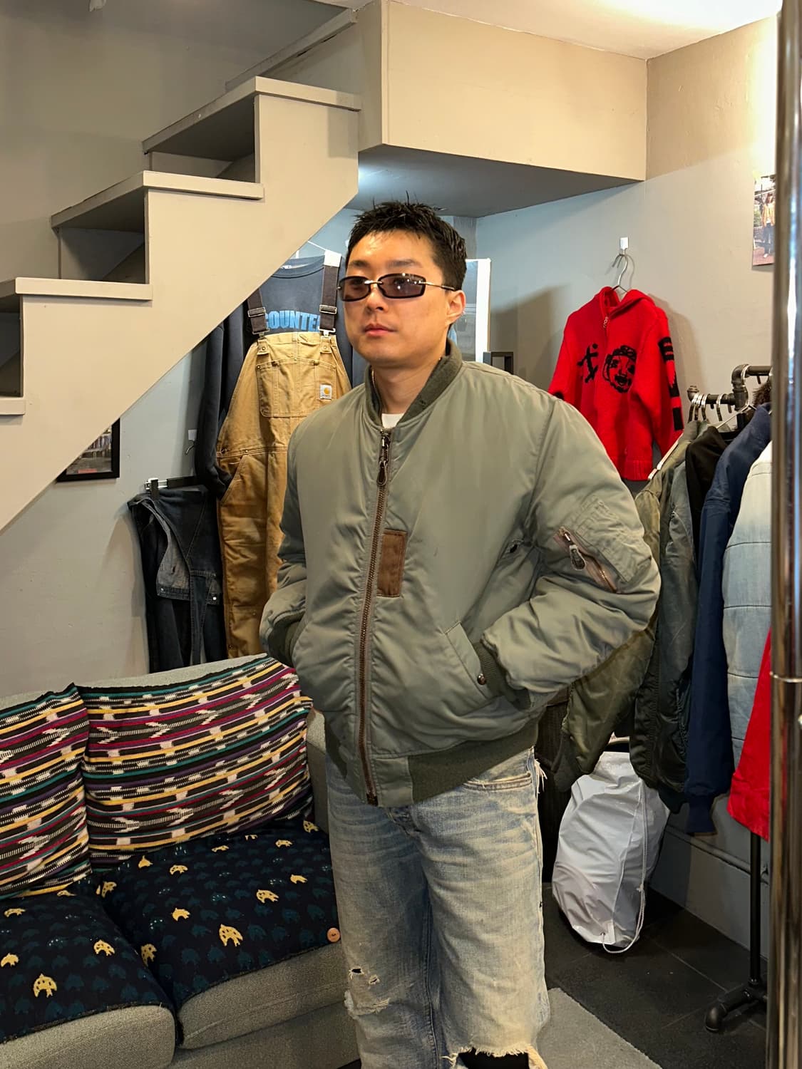 Cab Clothing ma-1 reissue Usaf flight  상품이미지3