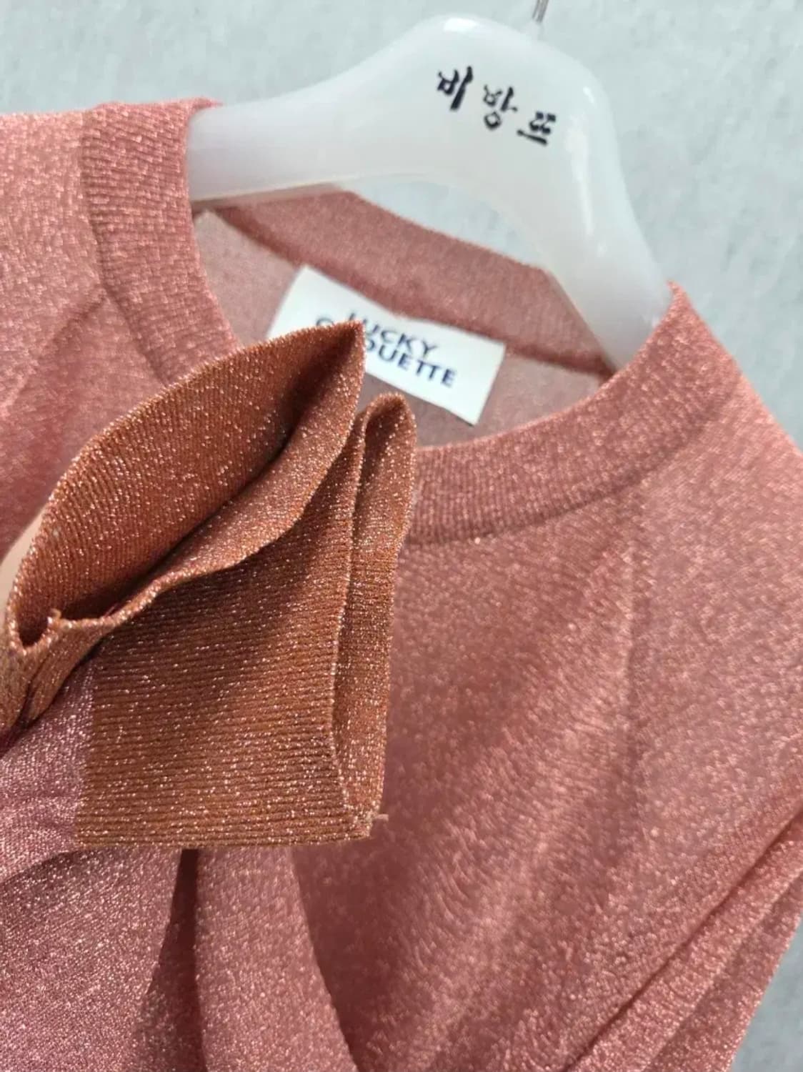 여성 free 럭키슈에뜨 시스루 긴팔 상품이미지3