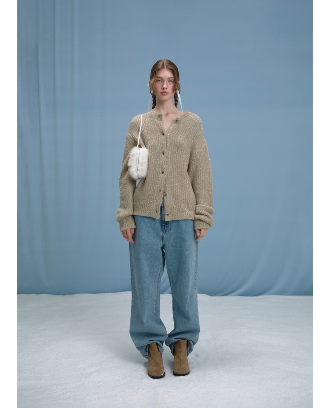 더바넷 퍼 클러치 백 상품이미지5