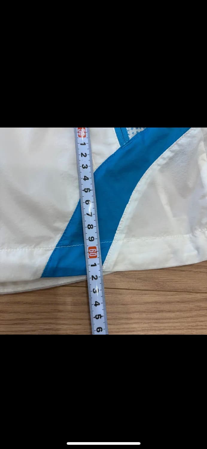 K2 화이트/블루 바람막이 후드 자켓 100 상품이미지10