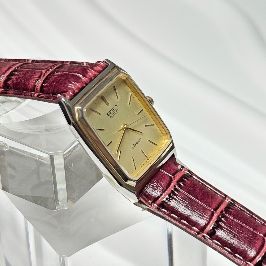 80's90's 세이코 빈티지 크로노스 탱크 워치 상품이미지2