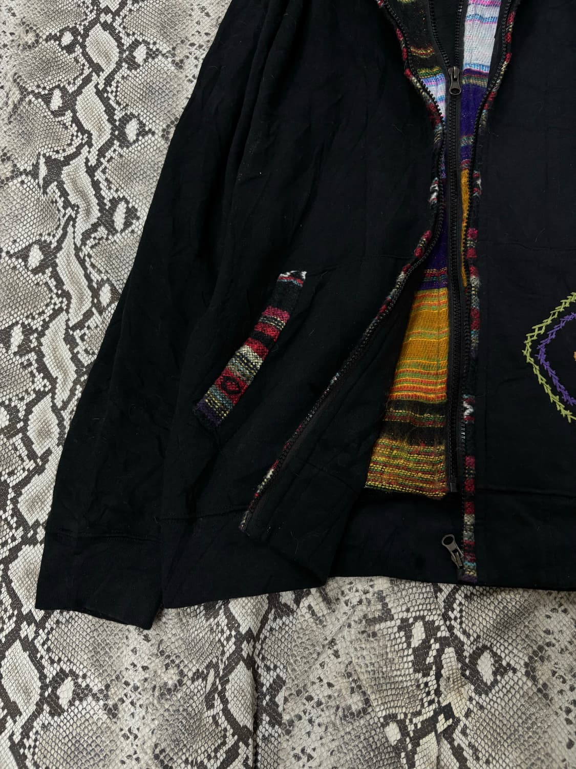 “G.O.A” 00’s hippie Mood 2Hooded Layered 상품이미지5
