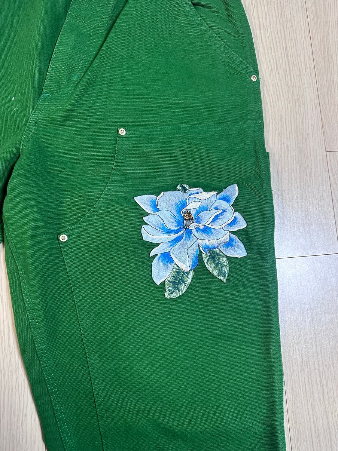 칼하트wip x 어웨이크 뉴욕 더블니 팬츠 상품이미지2