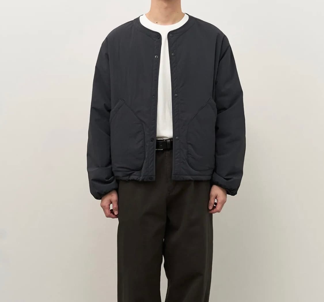 러프사이드 인슐레이션 가디건(네이비) (라이너) 상품이미지3