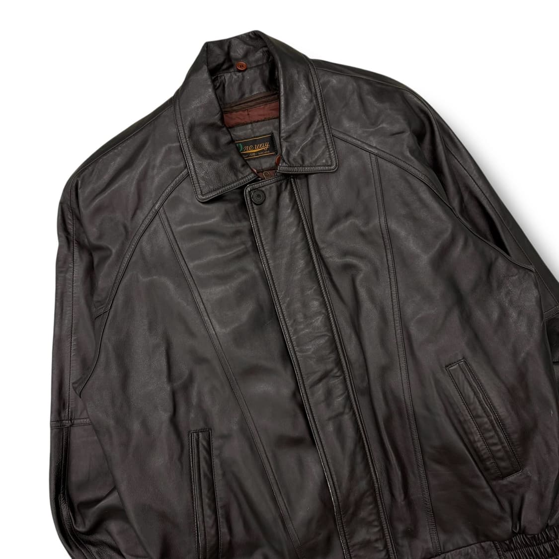 램스킨 레이어드 레더자켓 r1975 상품이미지3